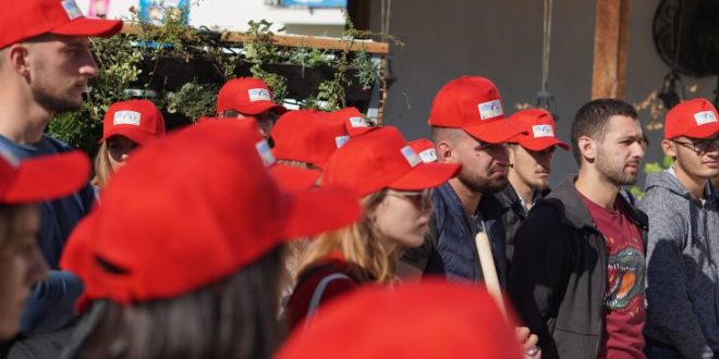 Në kuadër të Javës së Diplomacisë së ndryshimeve Klimatike, ERA organizoi një veprim kolektiv me të rinj