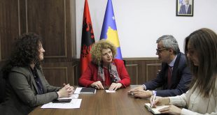 Ministrja, Rozeta Hajdari, u takua me përfaqësues të CEFTA-s