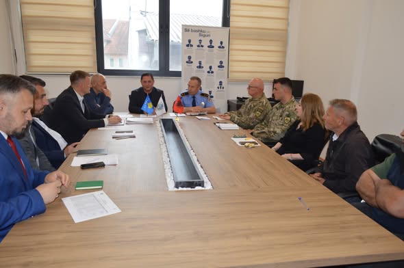KKSB vlerësoi situatën e sigurisë në Komunën e Malishevës