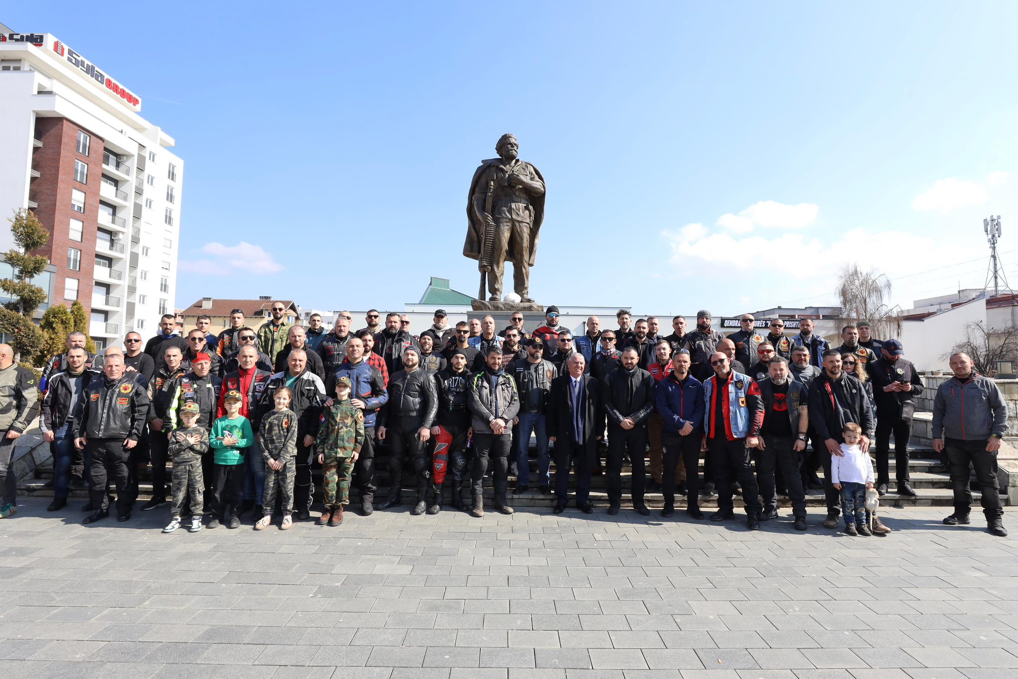 U organizua parakalimi i klubit motoristik  Dardanët 