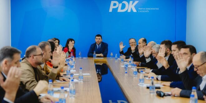 PDK mban mbledhjen e rregullt të Kryesisë: Diskutohet kriza institucionale dhe përgatitjet për zgjedhjet lokale