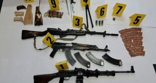 Arrestohet një person i dyshuar për  veprën penale “Shkaktim i rrezikut të përgjithshëm” dhe “Mbajtje në pronësi, kontroll ose posedim të paautorizuar të armëve”