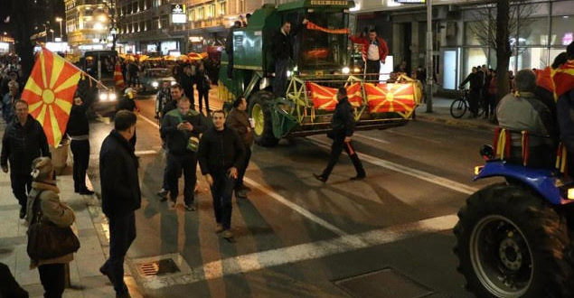 Vazhdojnë protestat sllavo-maqenodase kundër platformës shqiptare në Maqedoni