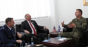 Gjenerallejtënant Rrahman Rama priti në takim, anëtarin e Kongresit Amerikan nga Ajova, zotëri Steve King