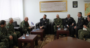 Ministri dhe Komandanti i FSK-së pritën shefin e Shtabit të Forcave të Armatosura të Republikës së Shqipërisë
