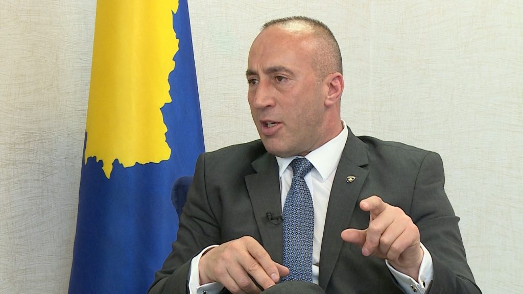 Lideri i AAK së  Ramush Haradinaj ka drejtuar kritika ndaj kryeministrit në detyrë  Albin Kurti