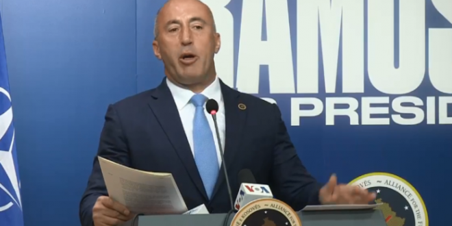 Ramush Haradinaj: I frikësohem situatave kur Vjosa Osmani duhet të vendos diçka shpejt në emër të Kosovës