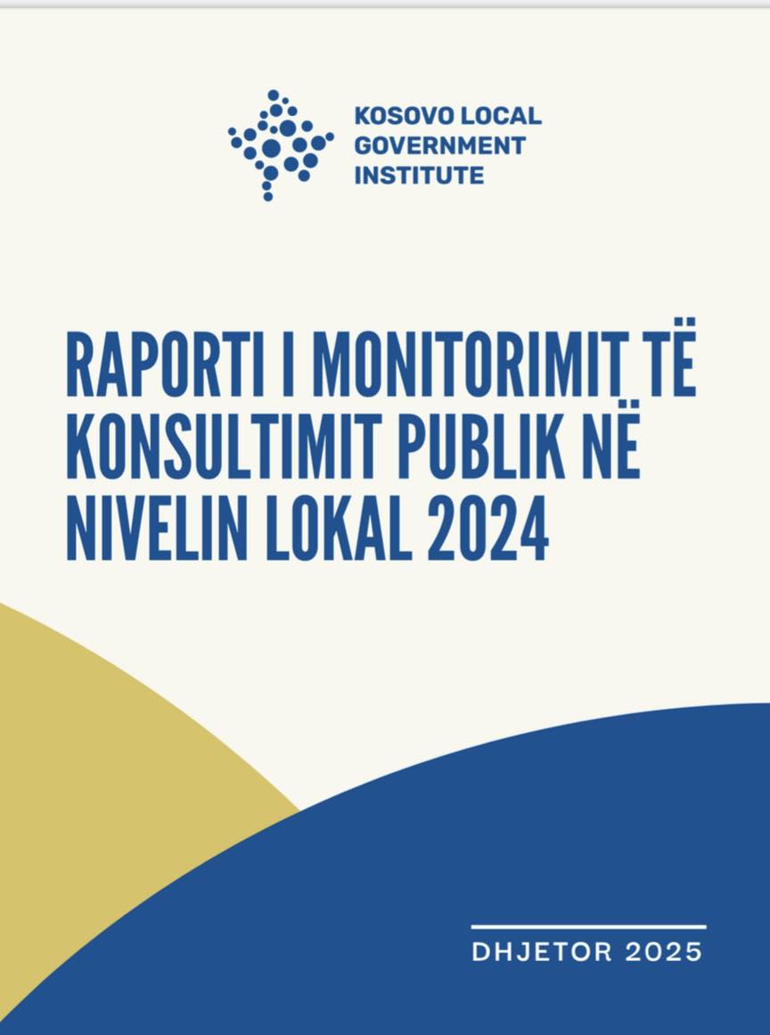Komuna e Rahovecit merr vlerësim të lartë në Raportin për Monitorimin e Konsultimeve Publike  nga Instituti KLGI