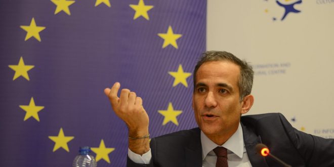 Riccardo Serri, ka folur para Komisionit për Integrime Evropiane rreth Raportit të Kosovës për vitin 2019