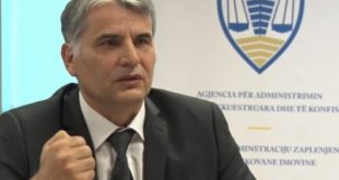 Drejtori i Përgjithshëm i Agjencisë për Administrimin e Pasurisë së Konfiskuar, Rrahim Rama, ka ushtruar ankesë kundër Albulena Haxhiut