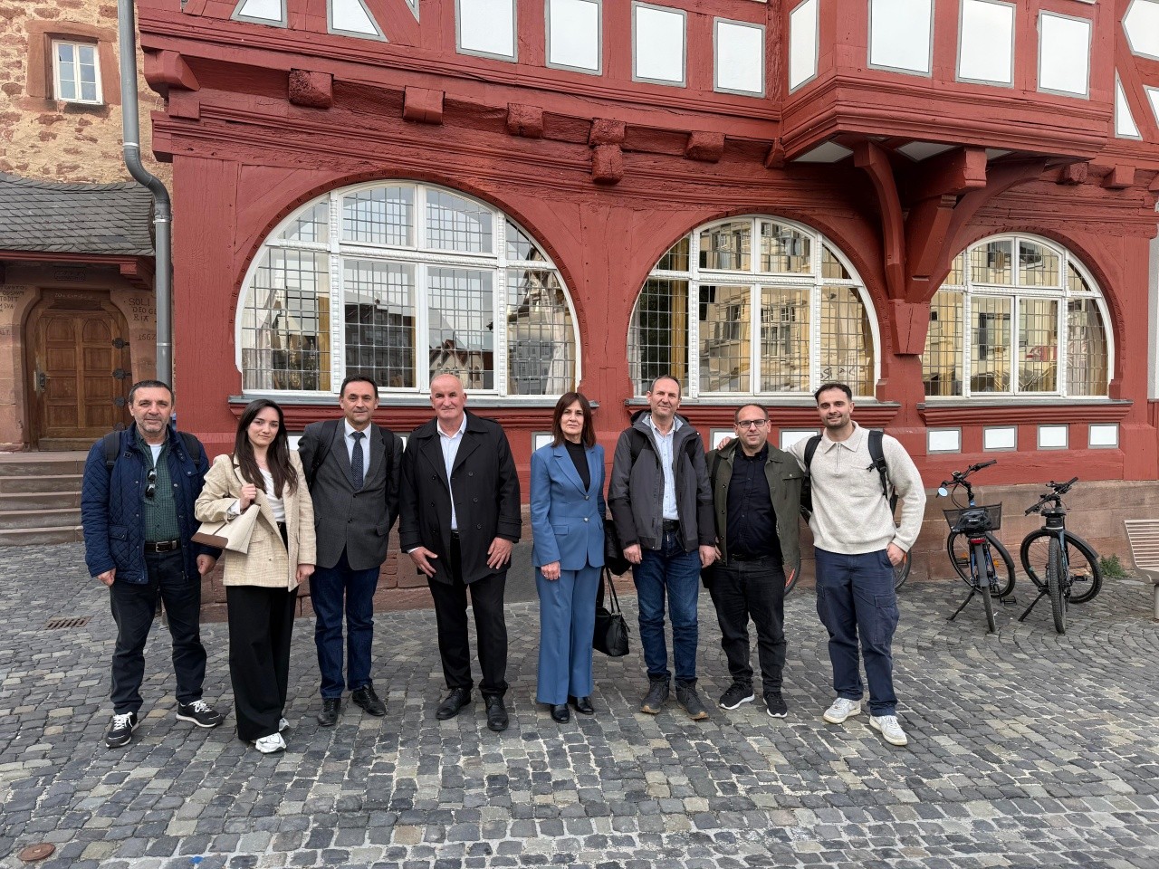 Kryetari Haliti pritet në takim nga homologu i tij në Kirchhain