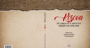 Instituti i Historisë botoi librin e radhës, “Kosova në arkivat e shtetit shqiptar 1950-1969-Dokumente”