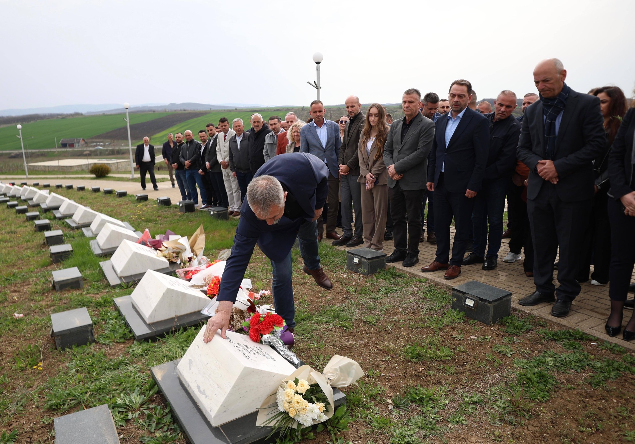 U përkujtua me nderim të thellë dëshmori i kombit  pjesëtari i njësitit special  Tigrat e Zi   Fehmi Rama