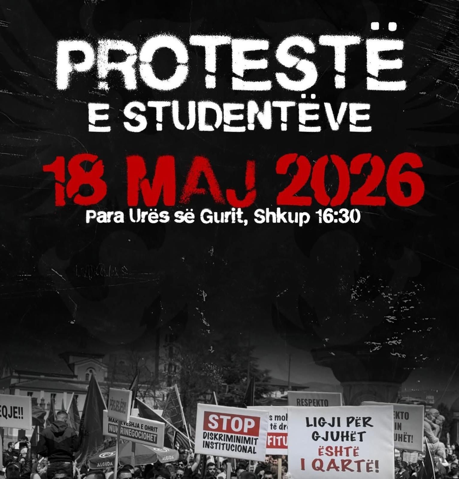 Kryetari Sami Lushtaku i mbështet protestat dhe kërkesat e studentëve shqiptarë për të mos u prekur gjuha shqipe