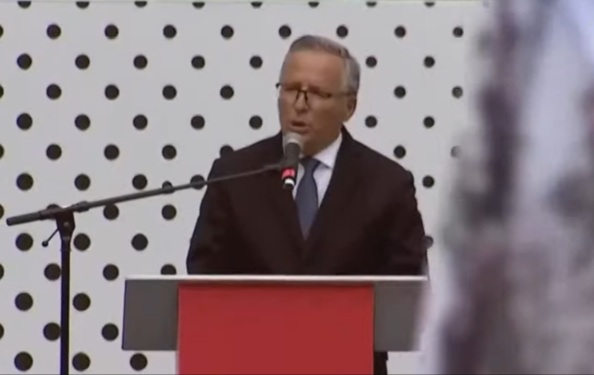 Bedri Hamza në  Marshin për Liri   Kujtojmë  nderojmë dhe mbrojmë UÇK në