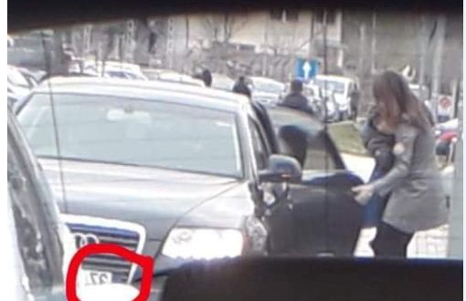 Ministrja e Drejtësisë, Albulena Haxhiu, ka shfrytëzuar veturën zyrtare për të marrë fëmijën nga çerdhja