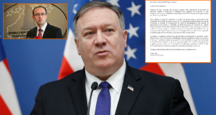 Sekretari amerikan i shtetit, Mike Pompeo, përgëzon kryeministrin Hoti për heqjen e reciprocitetit me Serbinë