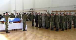 Me nderime ushtarake është varrosur tetari i FSK-së, Shani Maloku