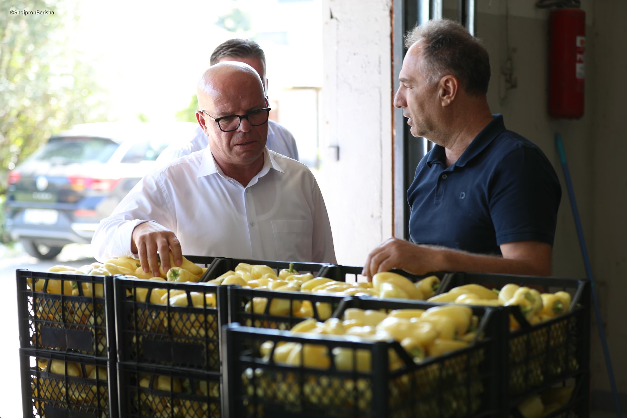 Kryetari Latifi vizitoi Qendrën Grumbulluese  AgroCelina  në Xërxë