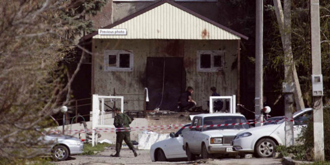 Një stacion policie në qytetin rus, Stavropol është bërë shënjestër e një sulmi vetëvrasës