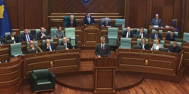 Kryetari, Hashim Thaçi, sot ka mbajtur në Kuvend fjalimin e tij vjetor