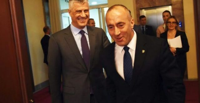 Kryetari Thaçi takohet me kryetarin e AAK-së, Ramush Haradinaj, diskutojnë për zhvillimet politike në vend
