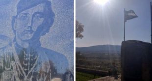 OMONIA e cilëson provokim të rëndë anti-grek aktin e shkatërrimit të pllakës së shqiptarë-vrasësit, Thimio Loli