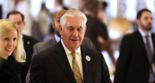 Tillerson viziton Britaninë në shenjë solidarizimi