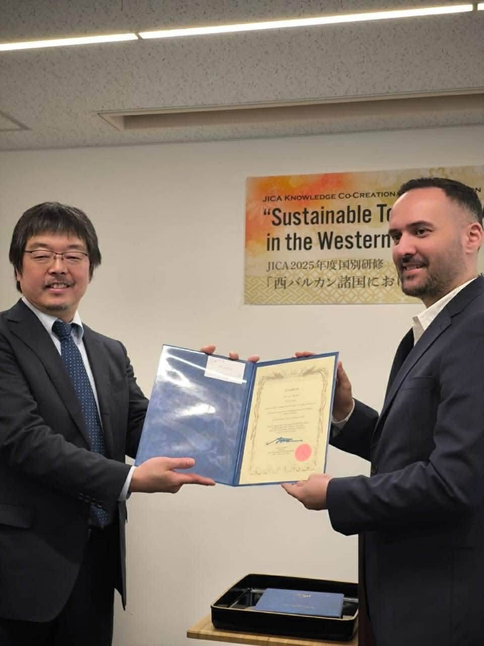 Lendim Kuqi ka përfunduar me sukses trajnimin ndërkombëtar  Turizmi i Qëndrueshëm në Ballkanin Perëndimor 