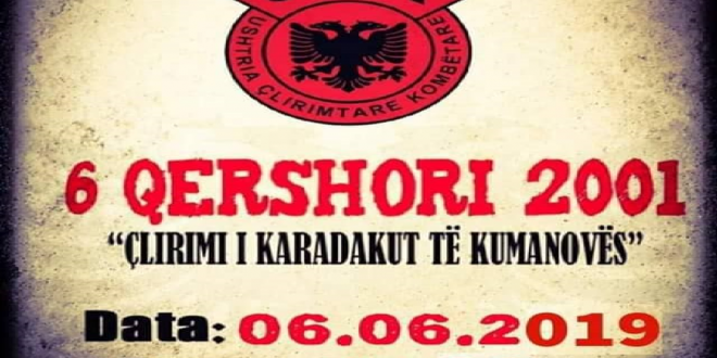 Sot mbahet manifestimi përkujtimor “6 Qershori 2001 çlirimi i Karadakut të Kumanovës”