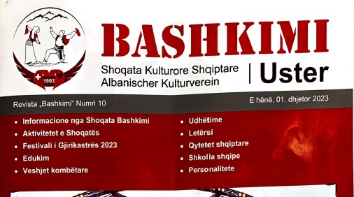 Vaxhid Sejdiu: Doli Numri Dhjetë i Revistës „Bashkimi“ në Uster të Zvicrës