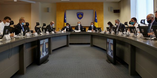 Qeveria e Kosovës ka miratuar nismën për lidhjen e marrëveshjes me Këshillin e Ministrave të Republikës së Shqipërisë