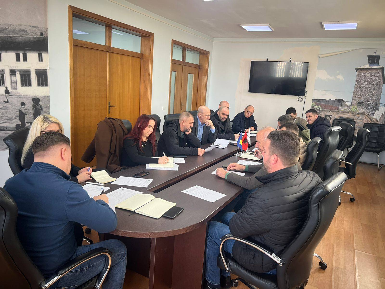 U mbajt takimi i këshillit organizativ për nderë të 17 SHKURTIT  përvjetorit të Pavarësisë së Kosovës