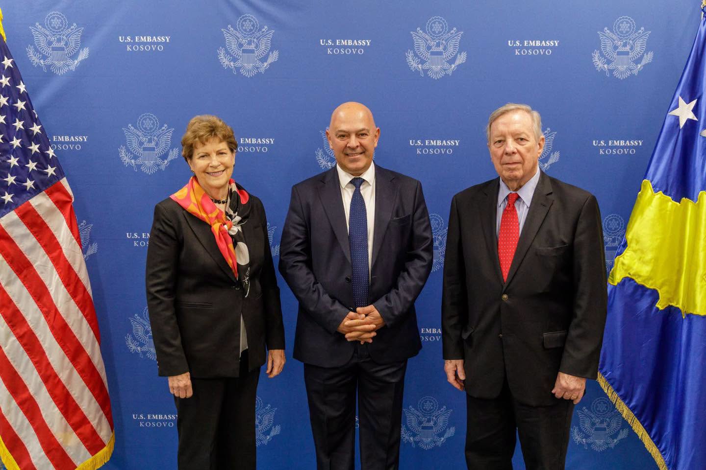 Gjini takon senatorët amerikanë  Integrimi i Kosovës në NATO është garanci për stabilitet