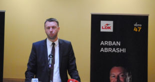 Kandidati i LDK-së për kryetar të Prishtinës, Arban Abrashi insiston në rinumërimin e votave në kryeqytet