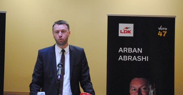 Kandidati i LDK-së për kryetar të Prishtinës, Arban Abrashi insiston në rinumërimin e votave në kryeqytet