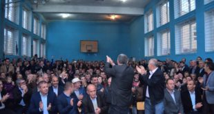 Kandidati i LDK-së për kryetar, në Besianë, Agim Veliu, ka mbajtur një takim me banorët e pjesës së qytetit ‘ Besiana 3’