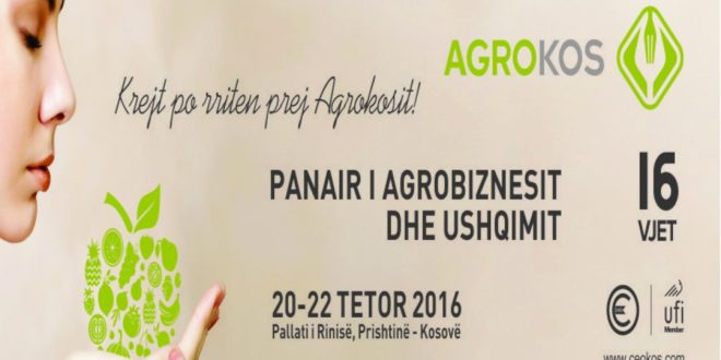 Sot në Prishtinë u hap edicioni i 16-të i Panairit të Ushqimit dhe Pijeve AGROKOS-2016