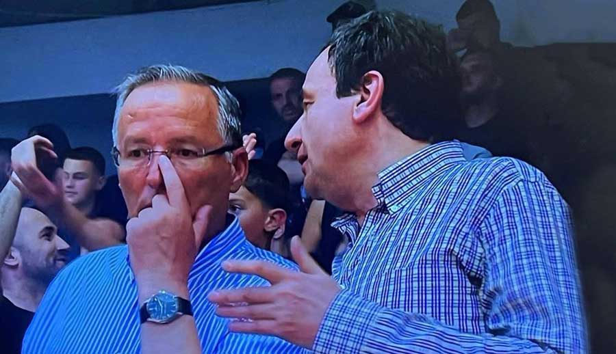 Kryeministri në detyrë  Albin Kurti  uron Bedri Hamzën për zgjedhjen si kryetar i PDK së