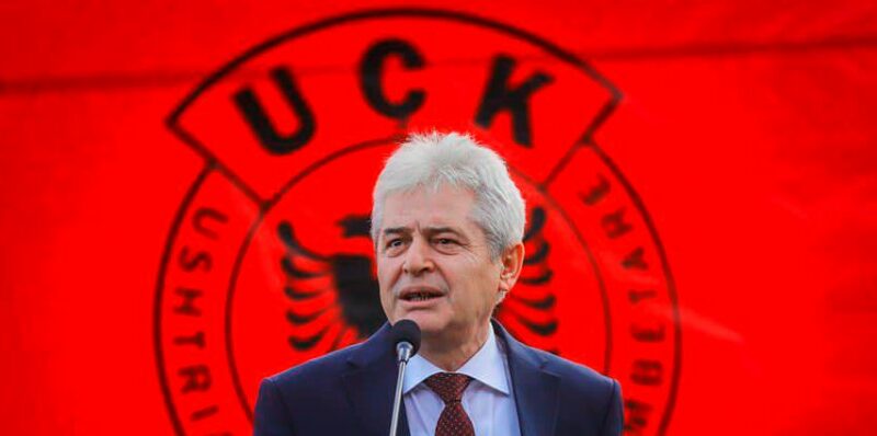Ali Ahmeti paralajmëron protestë në Shkup më 13 dhjetor në mbështetje të ish krerëve të UÇK së