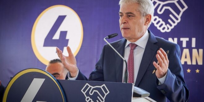 Ali Ahmeti: Më 8 maj ata që duan ta vulosë fitoren Fronti Europian, le ta rrethojmë numrin 4