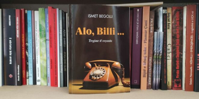 Doli nga shtypi libri me novela dhe rrëfime, “Alo-Billi”, i autorit, Ismet Begolli