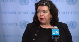 Ambasadorja britanike në OKB, Karen Pierce: Situata e sigurisë në Kosovë është stabile, nuk ka rrezik për paqen