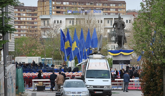 12 persona arrestohen për ‘prishje rendi’ gjatë ceremonisë së Thaçit
