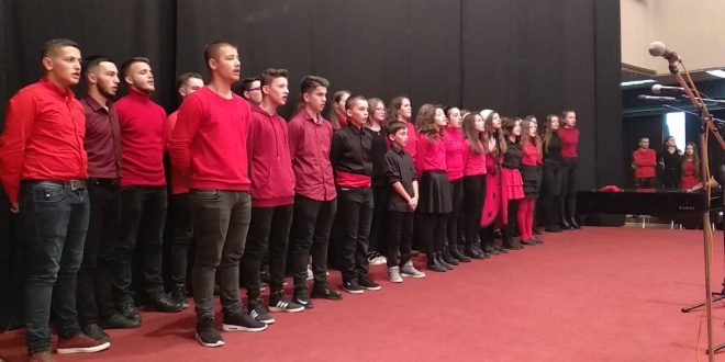 Shkolla 12 vjeçare, “Arsimi i Shqipërisë”, me rastin e 28 Nëntorit dhe Ditës së shkollës organizoi një program kulturor artistik