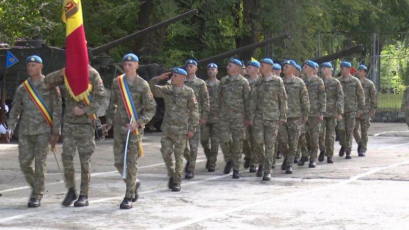 Moldavia dërgon kontingjentin e ri paqeruajtës në Kosovë  41 ushtarë i bashkohen misionit të KFOR it