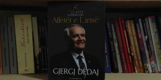 Doli nga shtypi libri, ‘Atletët e Lirisë’ i autorit, Gjergj Dedaj, politikan, diplomat dhe veprimtar i mirënjohur