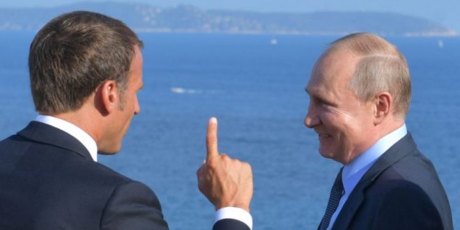 Macron dhe Putin diskutojnë për krizat në Ukrainë, Siri dhe Libi si dhe situatën në rajonin e Ballkanit