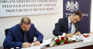 OSHP dhe Ambasada e Anglisë, kanë nënshkruar memorandum mirëkuptimi, për transparencë e përgjegjësi