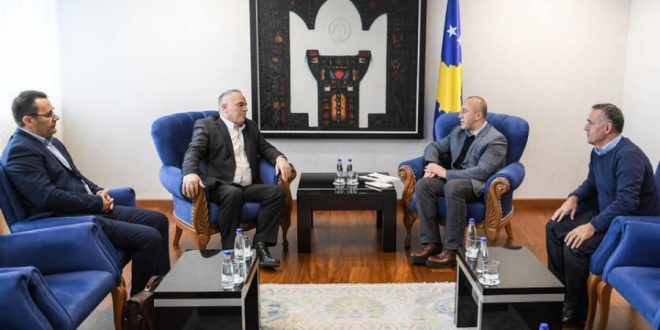 Kryeministri Haradinaj ka pritur sot në një takim kryetar i Rrjetit të Bizneseve Shqiptare në Zvicër, Qamil Isufin